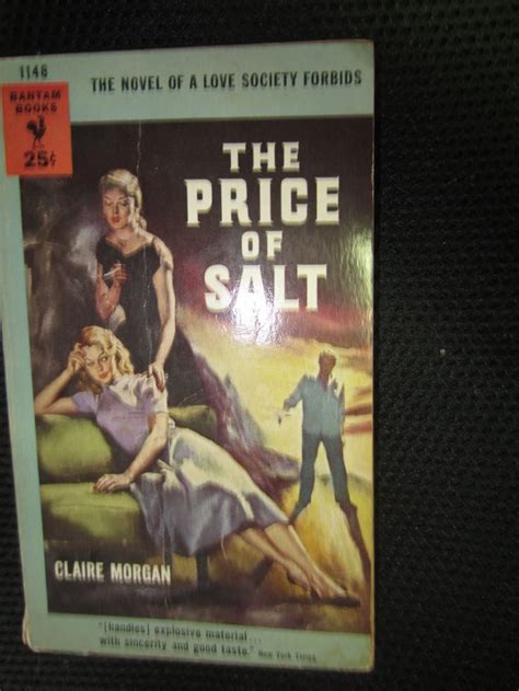 The Price Of Salt Highsmith Vintage Lesbian Pb 1953 Pb Claire Morgan