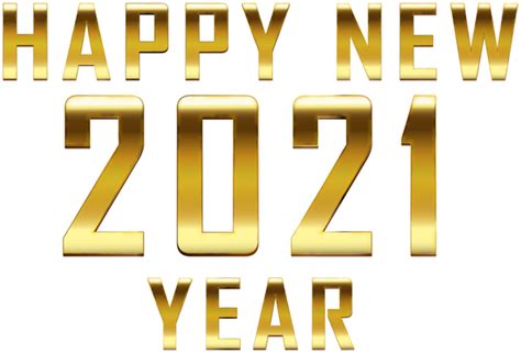 In india, the holi festival is wholly celebrated by people from different states and different. Happy New 2021 Gold PNG Clipart | Happy new year text ...