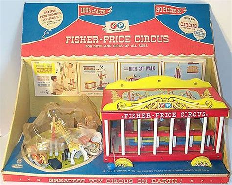 Vintage Fisher Price Circus Toy
