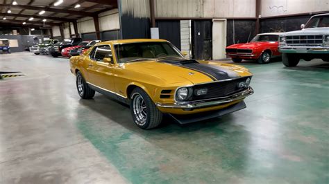 1970 Ford Mustang Mach 1 Is A 351c Numbers Match Made In Rotisserie