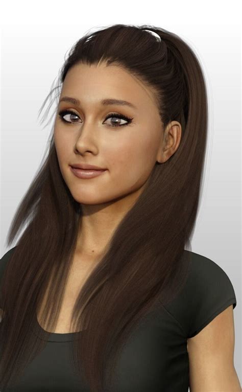 Artstation Ariana Grade Realistic 3d Model