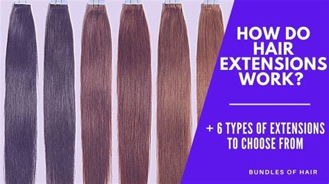 How Do Hair Extensions Work Bundles Of Hair