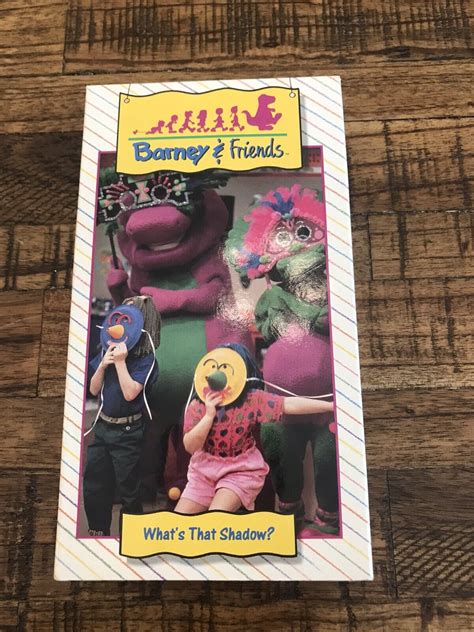 Barney And Friends Whats That Shadow Vhs Video Tape Time Life Sing