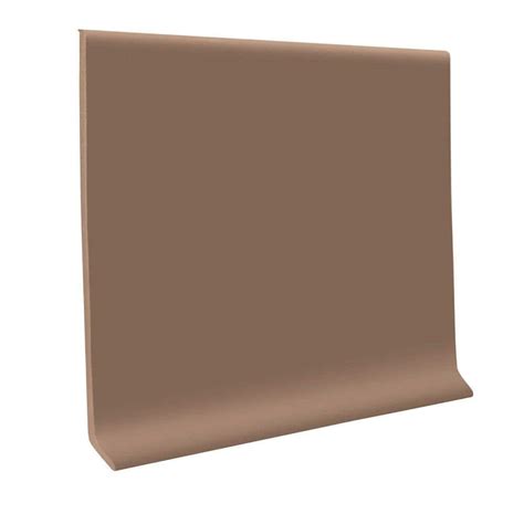 Roppe Pinnacle Rubber Chameleon 4 In X 18 In X 48 In Wall Cove Base