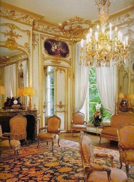 Louis Xv Rococo Style Salon Parisian Interiors Opulent Interiors