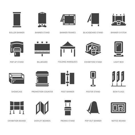 4700 Trade Show Icon Stock Illustrations Royalty Free Vector