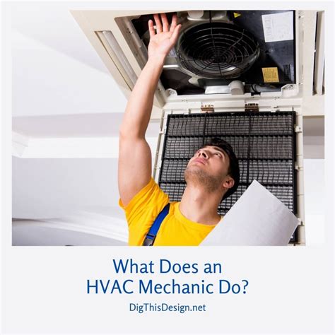 What Does An Hvac Mechanic Do Dig This Design
