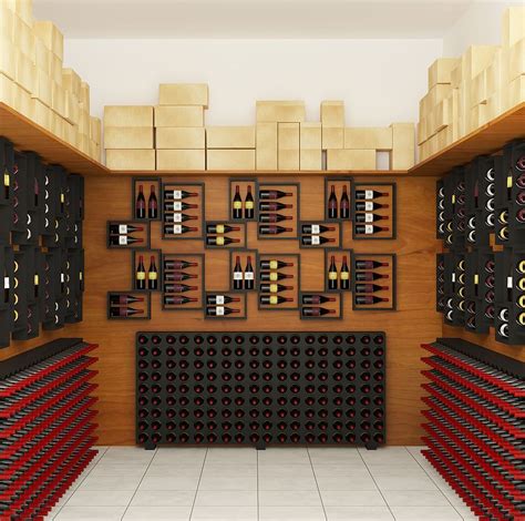 Alcoholic Drink Beverage Bottles Wine Store Display Rack Shelf