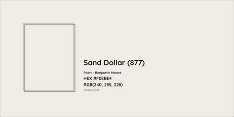Benjamin Moore Sand Dollar 877 Paint Color Codes Similar Paints And