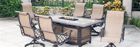 You can use plastic bordering and also river rocks to produce a contemporary appearance that aids your deck stick out from the yard. Patio Furniture at Menards® | Outdoor decor, Patio furniture, Outdoor furniture sets