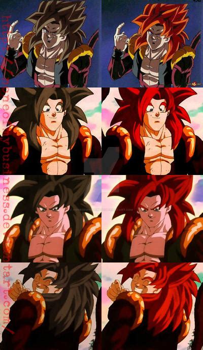 Gogeta Ssj 4 New Hair By Noneofmybusiness On Deviantart
