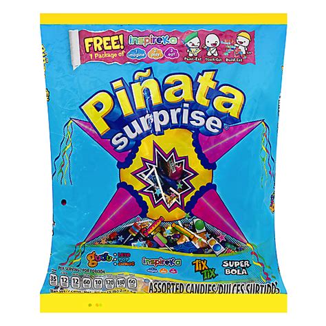 Sonrics Pinata Surprise Packaged Candy Martins Emerald