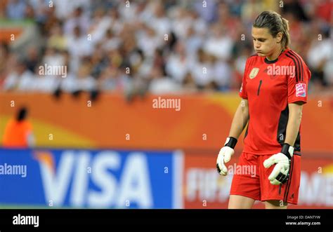 Germanys Goalkeeper Nadine Angerer During The Quarterfinal Soccer Match Of The Fifa Womens
