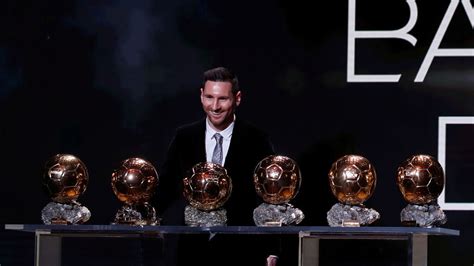 Messi Hace Historia Y Recibe Su Sexto Balón De Oro