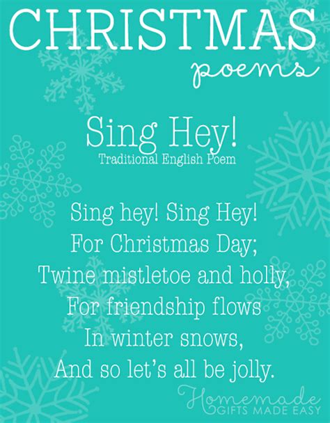 Free Christmas Poems