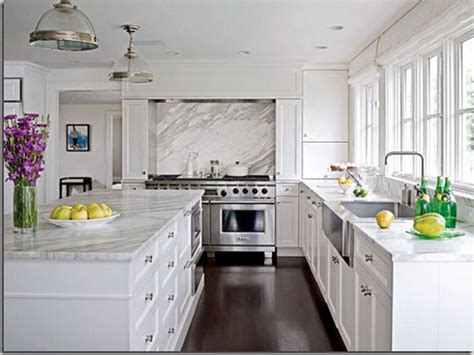 Beautiful Kitchen Designs All White Kitchens With Wood Floors