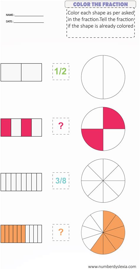 A great collection of free practice worksheets for mathematics, for all grades year 3, 4, 5, 6, 7, 8, 9, 10, 11 & 12. Free Printable math worksheets for dyscalculia PDF - Number Dyslexia