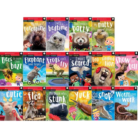 Scholastic 16 Readers Box Assortment Year 1 And Year 2 Costco Uk