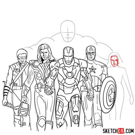 How To Draw Marvel Superheroes Step By Step