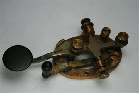 Vintage Morse Code Telegraph Key Etsy Vintage Coding Make Keys