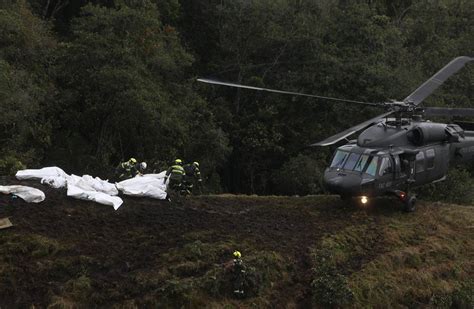 Colombian Officials Say Crashed Plane Ran Out Of Fuel Wsj