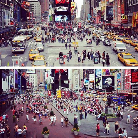 Mayor De Blasio Proposes Ripping Out Times Squares Pedestrian Plazas 6sqft