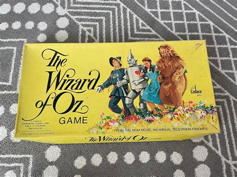Wizard Of Oz Board Game Etsy