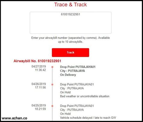 The person speaking to me mentioned that pre auth debit will be refunded but i could not hear properly what she said. Cara Semak Tracking J&T Express Secara Online | Azhan.co