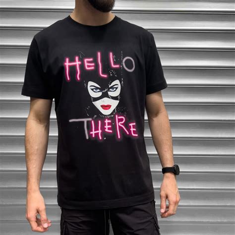 Catwoman Hell Here Mens T Shirt Etsy Uk