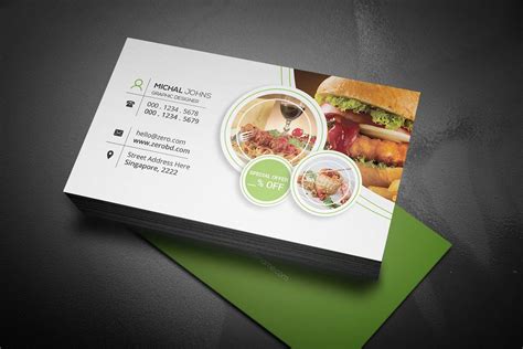 Restaurant Business Cards Food Business Card Restaurant Business