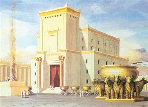 According To The Hebrew Bible Solomons Temple Also Known As The