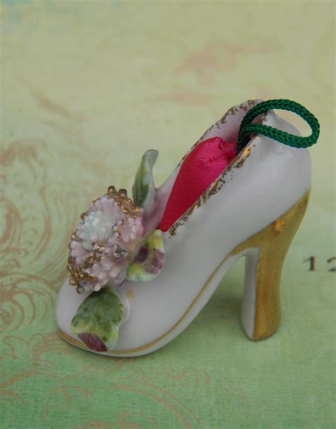 Lovely Old Shoe Pin Cushion For Doll From Kimsdollgems On Ruby Lane