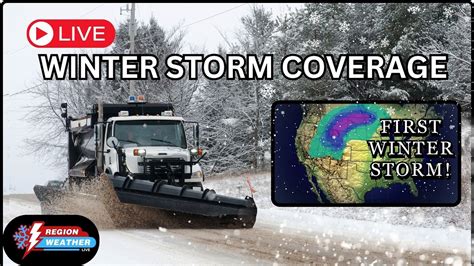 🔴live Winter Storm Coverage For The Dakotas And Minnesota Youtube