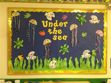 Under The Sea Bulletin Board Fish Bulletin Boards Toddler Bulletin