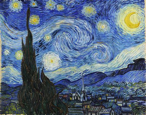 It is absolutely everywhere, too. Can We Be Expansive & Contained Like Van Gogh's Starry ...