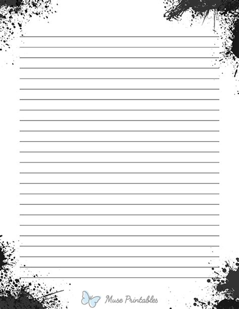 Free Printable Stationery Black And White Printable Word Searches