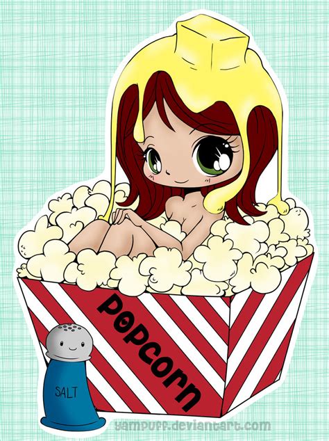 Popcorn Girl By Aprilk6366 On Deviantart