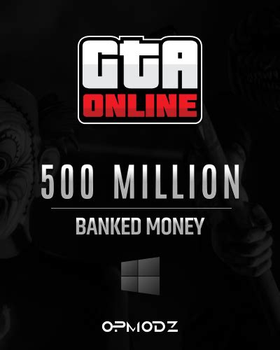 Gta 5 Online Money Pc 500 Million Buy Gta V Money Opmodz