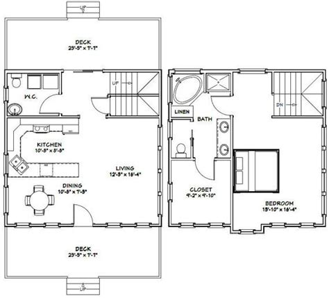 24x24 Homes 1 Bedroom 15 Bath 1067 Sqft Pdf Floor Plans