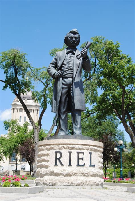 Louis Riel Statue ~ Winnipeg, Manitoba, Canada.? | Manitoba canada, Winnipeg, Manitoba