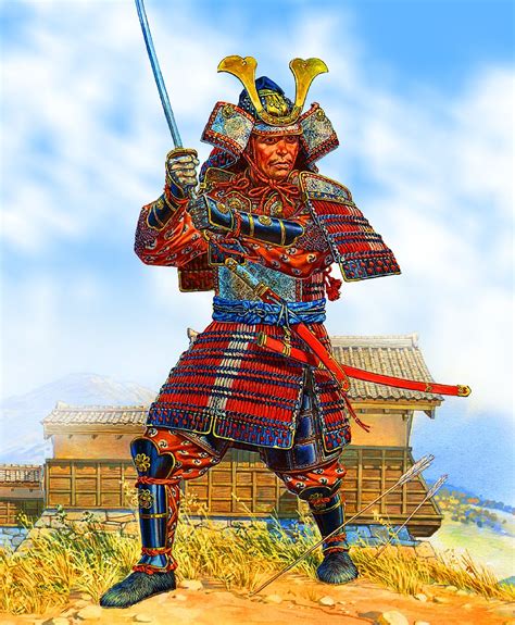 Samurai Warrior Guerreros Samurai Soldados