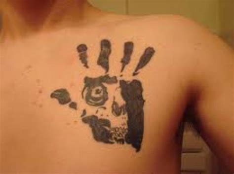 Handprint Tattoos And Designs Handprint Tattoo Meanings And Ideas Handprint Tattoo Pictures