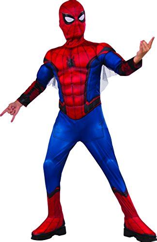 Spiderman Deluxe Muscle Chest Child Costumes Buy Spiderman Deluxe