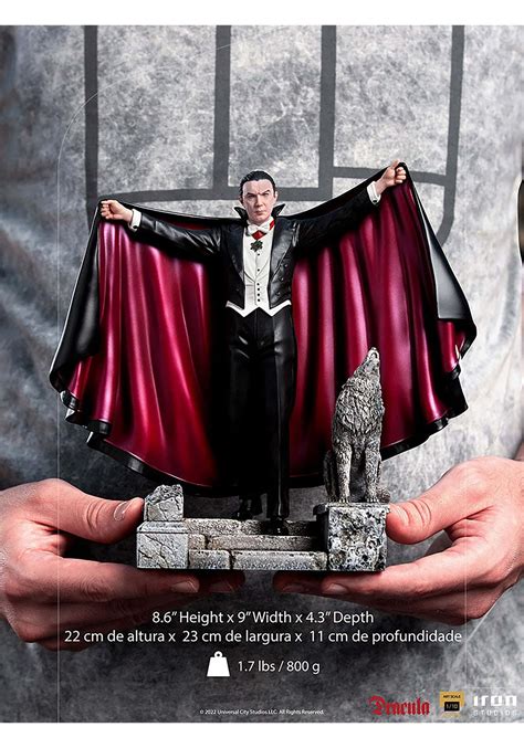 Universal Monsters Dracula Bela Lugosi 110 Deluxe Art Scale Statue
