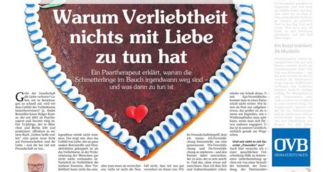 Warum Verliebtheit Nichts Mit Liebe Zu Tun Hat Ovb Heimatzeitungen