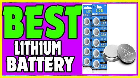 LiCB 10 Pack CR1632 3V Lithium Battery CR 1632 YouTube