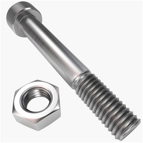 Saw something that caught your attention? nut bolt 3d model