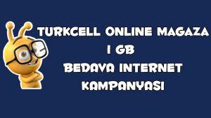 Turkcell Online Mağaza 1 GB Hediye İnternet Kampanyası Bordo Klavyeli