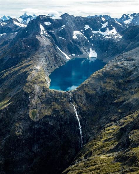 Exploring Fiordlands Finest Waterfalls Southern Lakes Helicopters