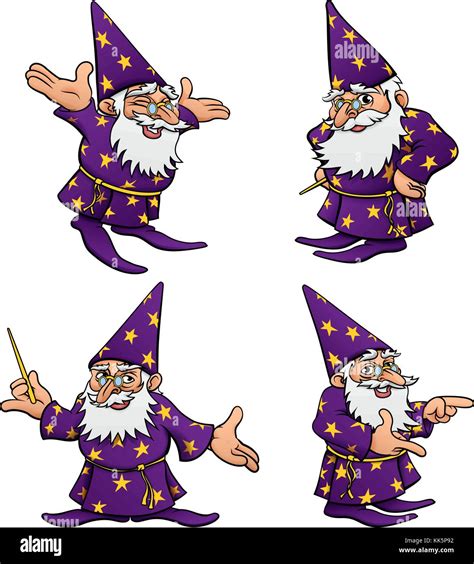 Wizards Robe Stock Vector Images Alamy